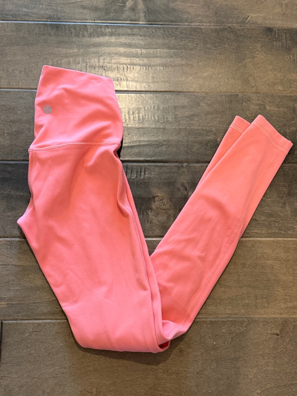 lululemon athletica Coral Pink High-Rise Leggings